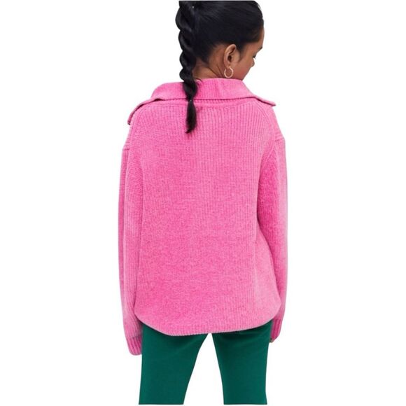 Urban Outfitters Vibrant Pink Knit Cowl Neck Sweater - Picture 2 of 14